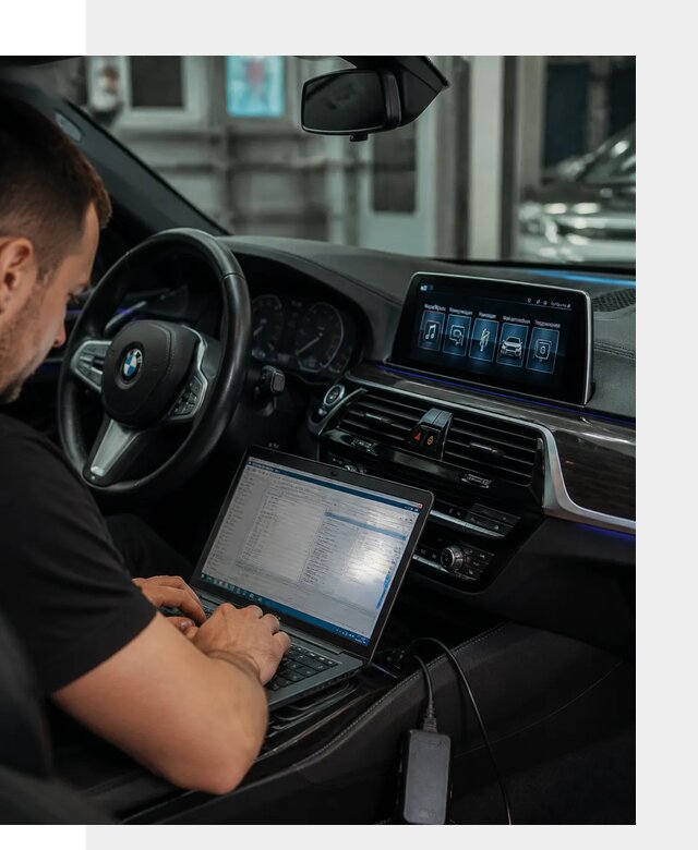Русификация мультимедиа BMW для авто под ключ в Киселёвске