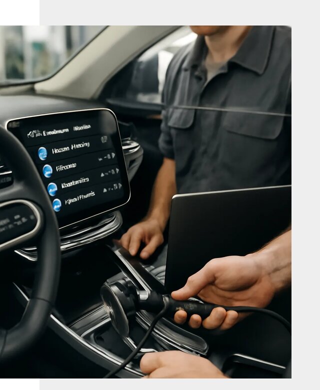 Установка приложений Geely для мультимедиа автомобиля в Киселёвске