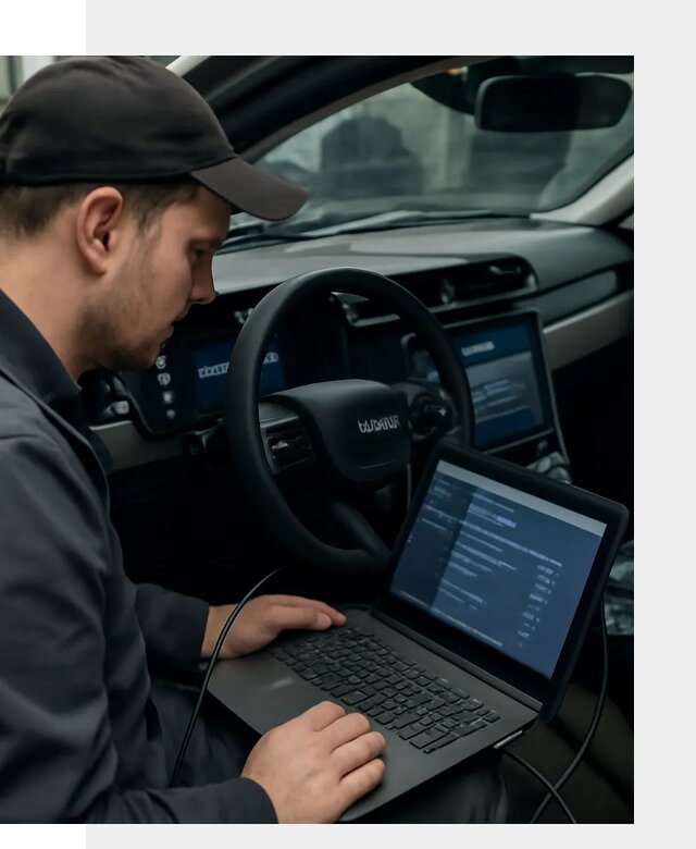 Профессиональная русификация автомобилей Lynk Co в Киселёвске