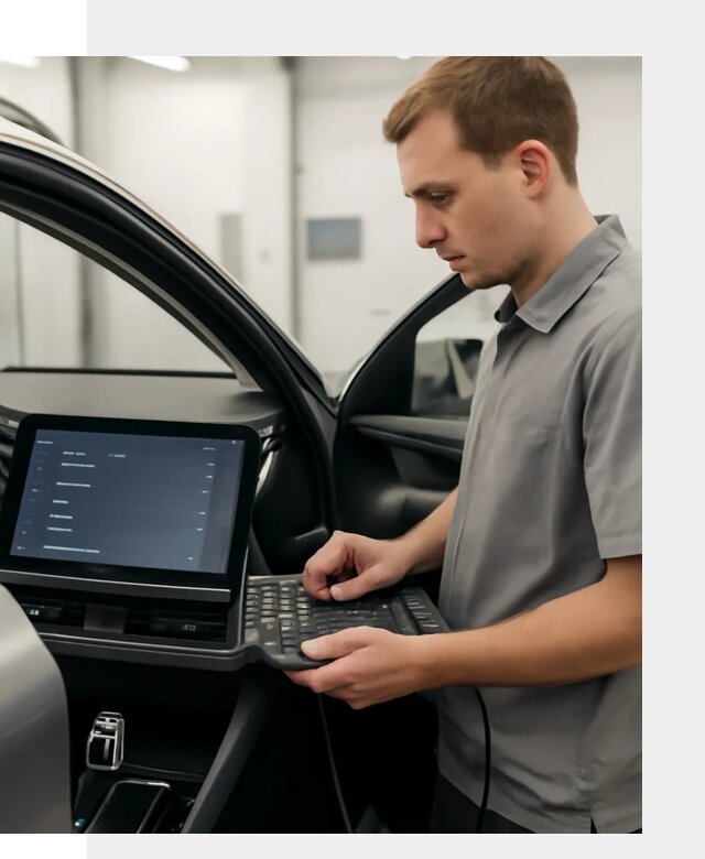 Русификация мультимедиа автомобилей Lynk Co в Киселёвске
