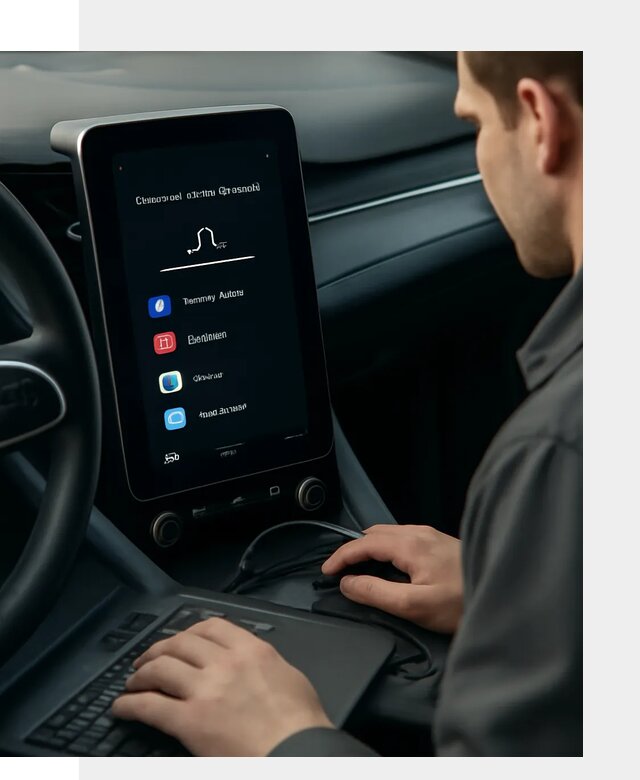 Установка приложений Lynk Co на автомобиль в Киселёвске