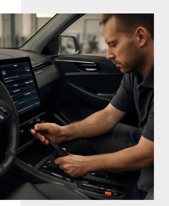 Восстановление автомобиля после русификации в Киселёвске
