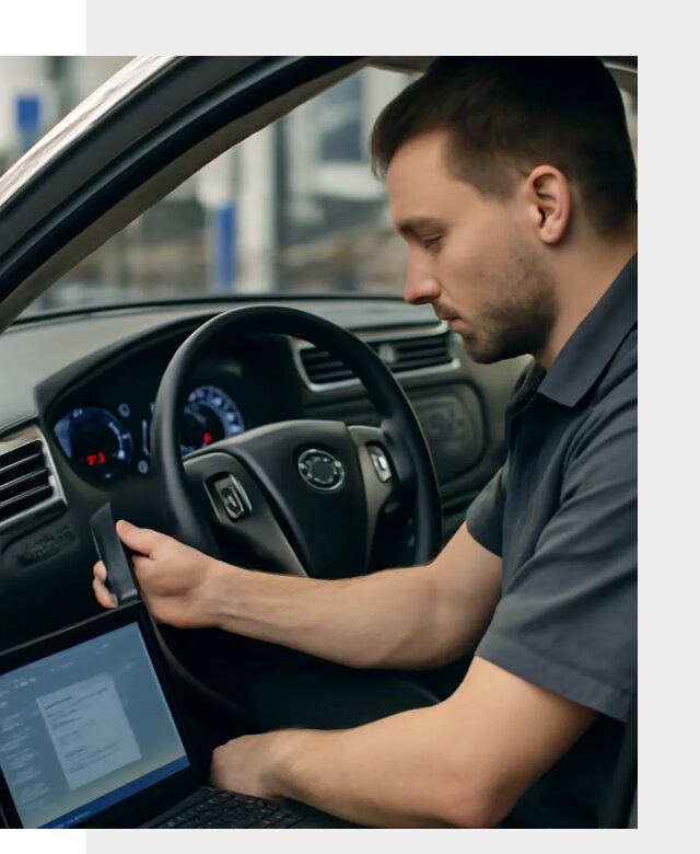 Русификация приборной панели Nissan для авто в Киселёвске