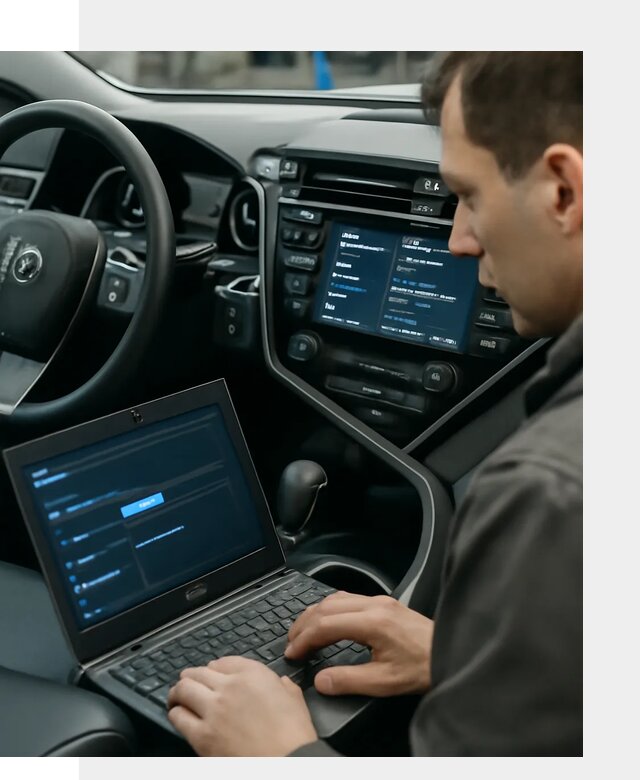 Русификация Toyota Camry 80 для мультимедиа в Киселёвске